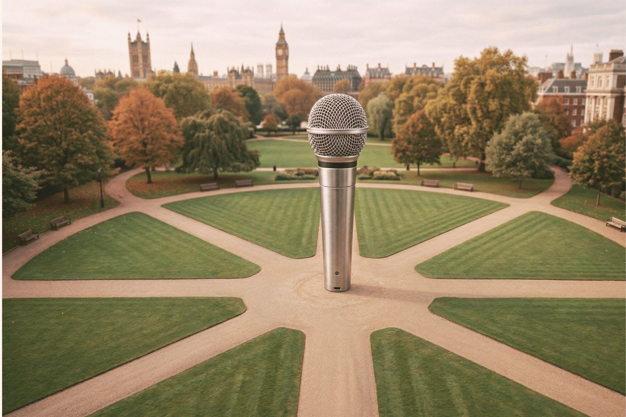  Jednou za rok se celý svět podcastingu vejde do jedné londýnské budovy.