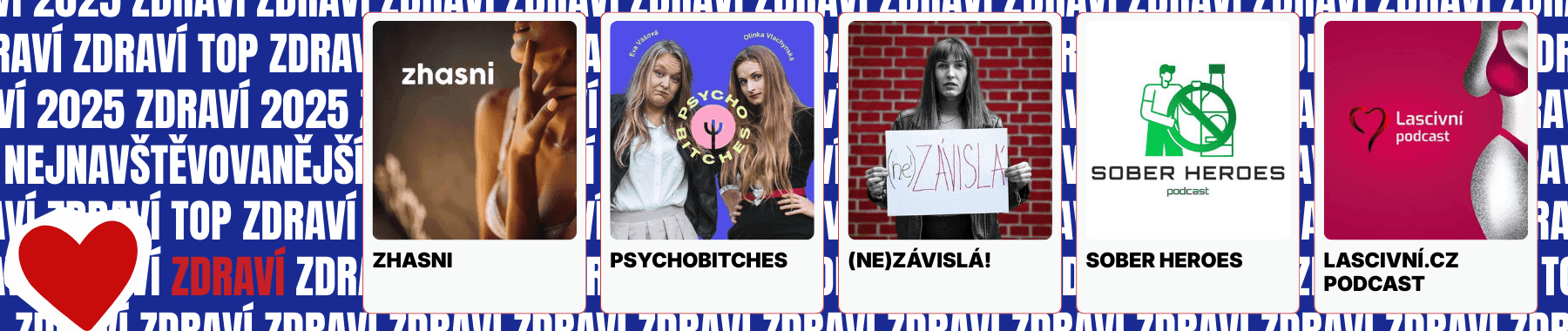 Top 5 podcastů kategorie zdraví roku 2025