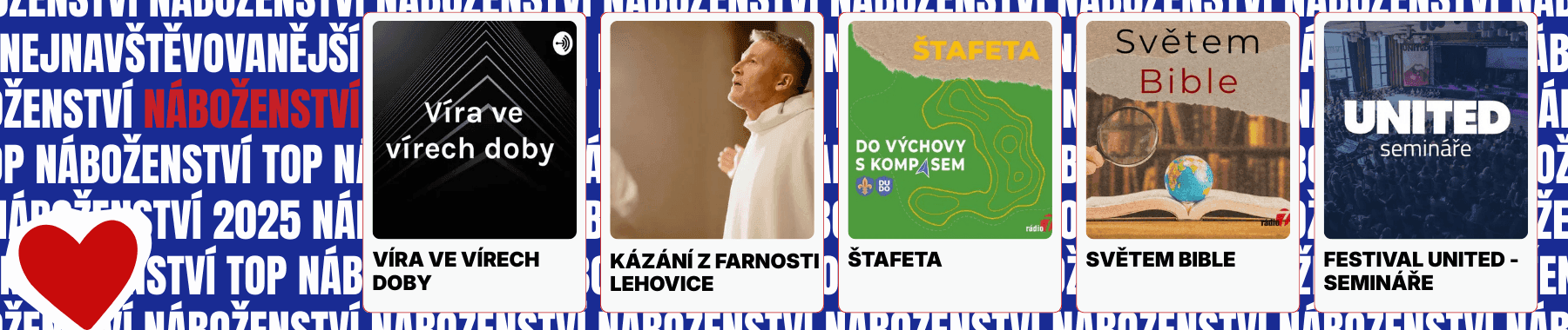 Top 5 náboženských podcastů roku 2025