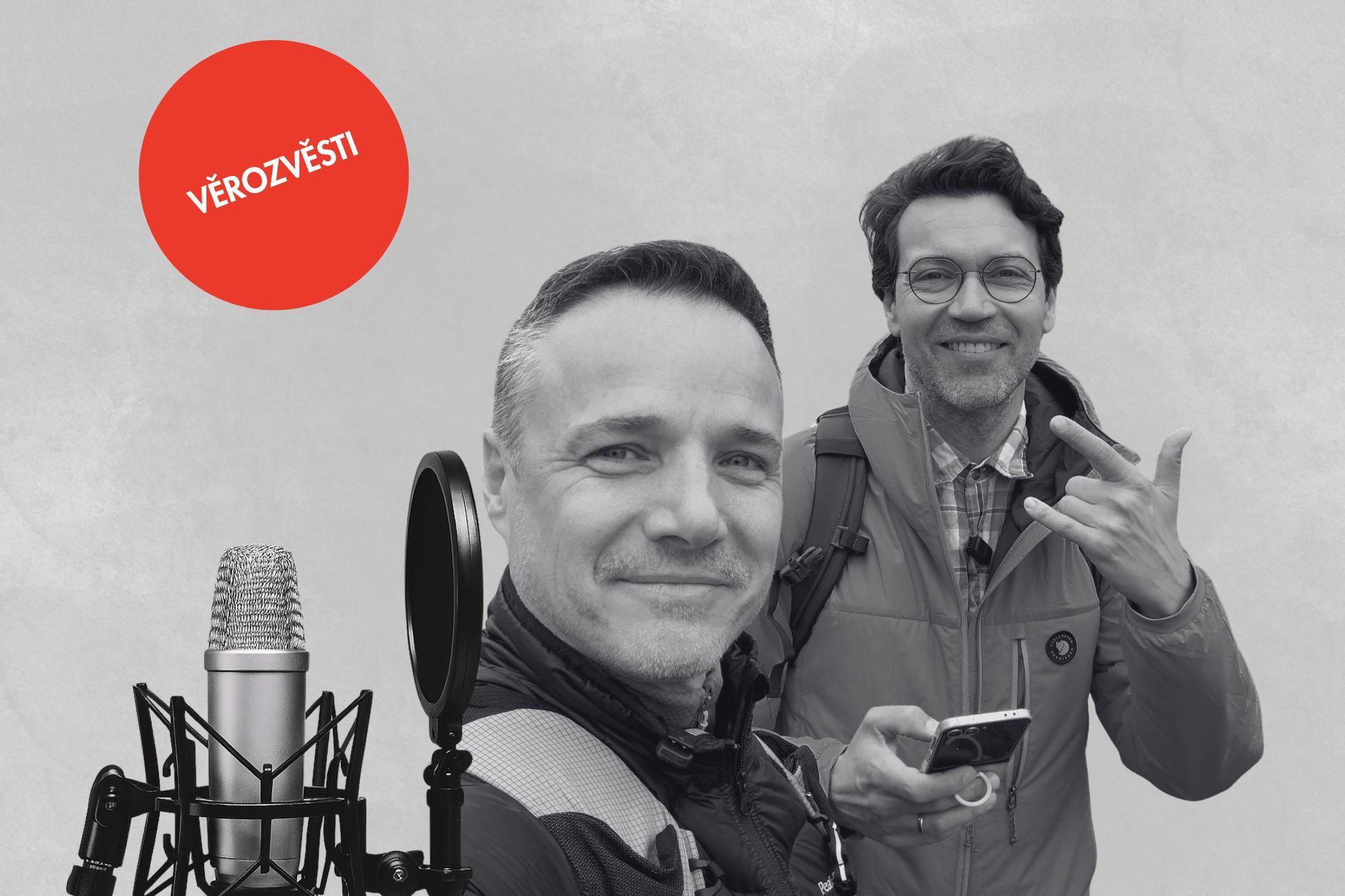 Rozhovor s tvůrci podcastu Věrozvěsti s Martinem Vymětalem a Lukášem Hejlíkem