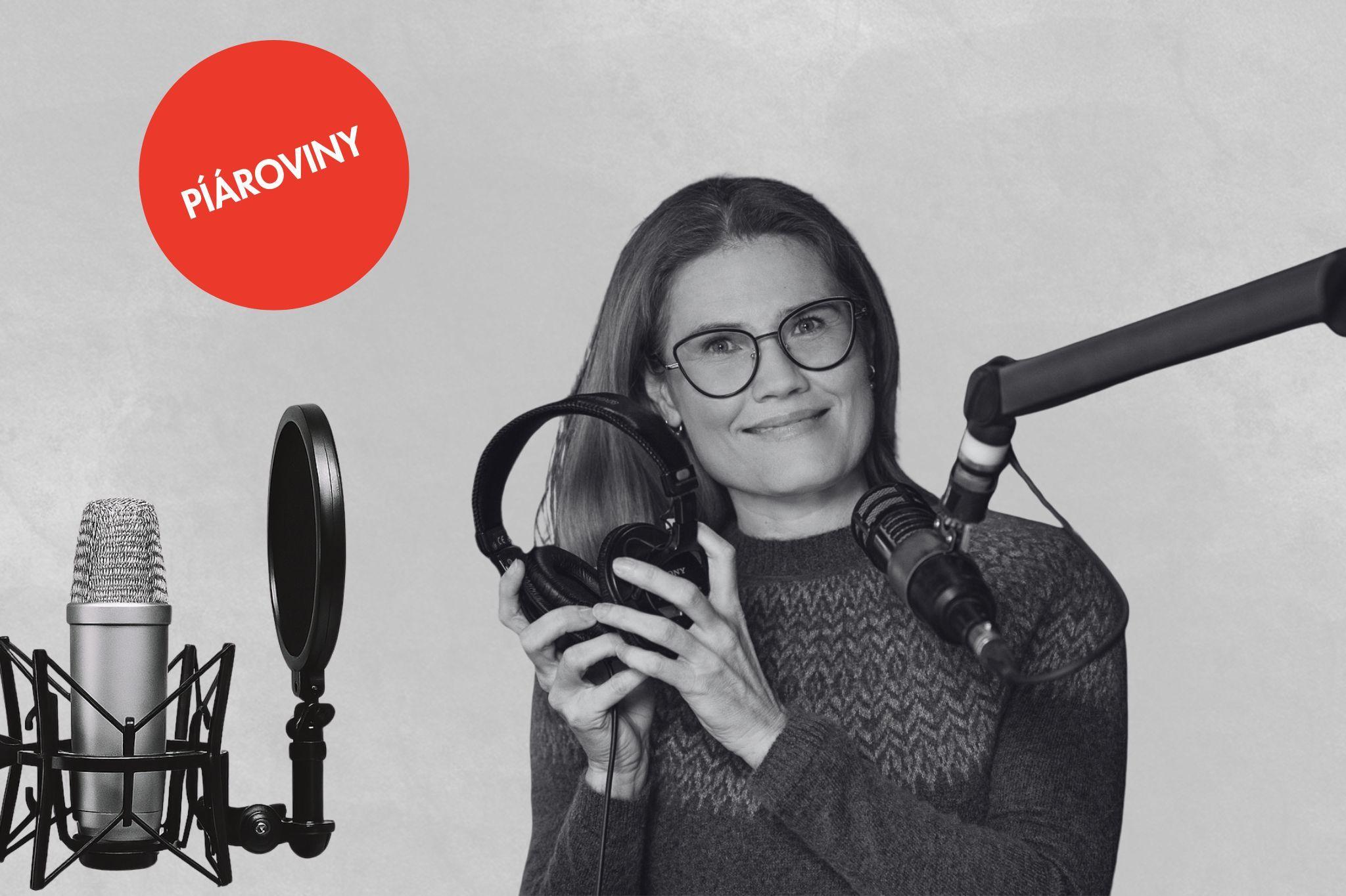 Autorka podcastu PíáRoviny Zlata Biedermannová