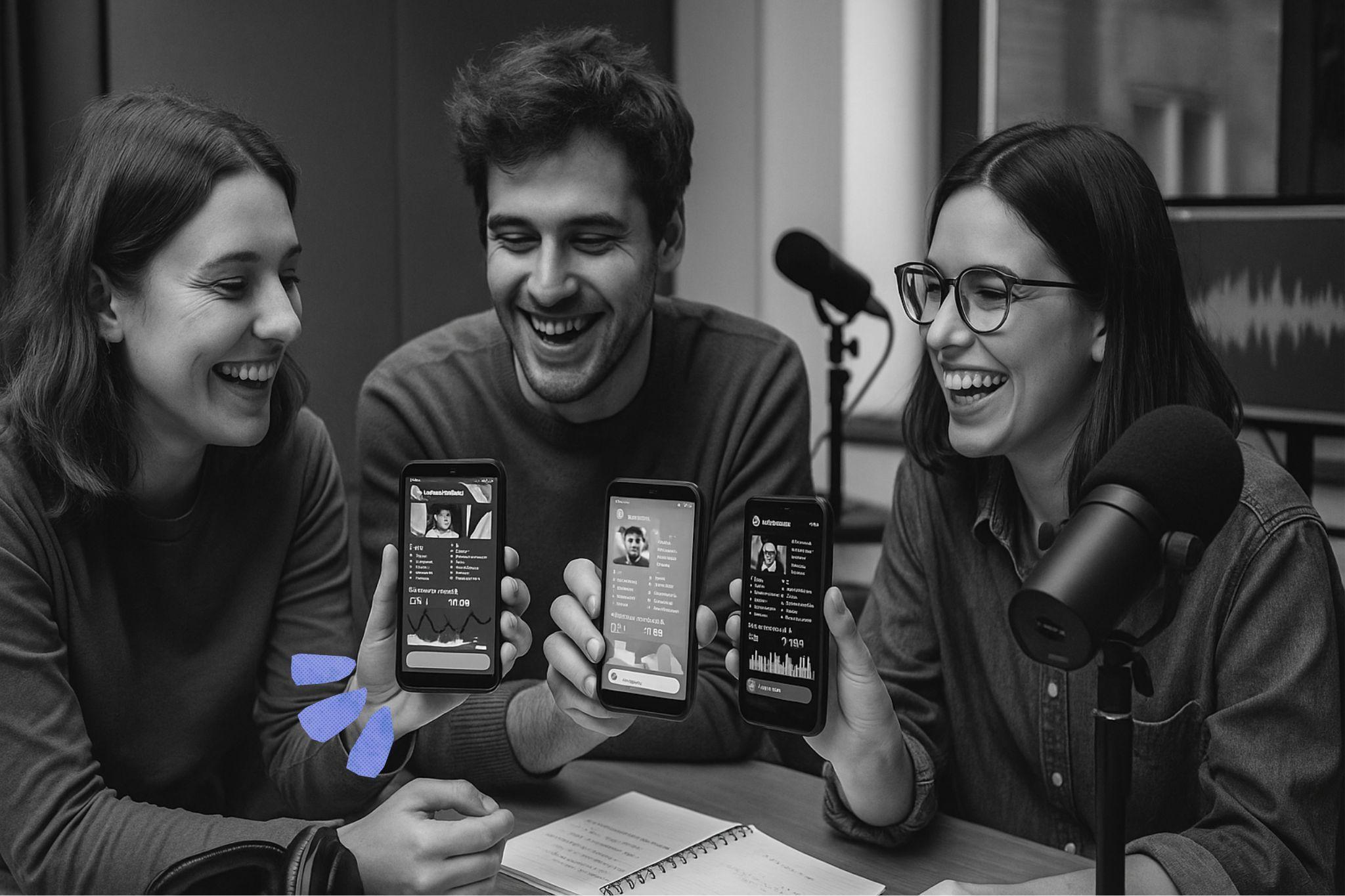 Nejposlouchanější podcasty Česka podle Spotify, zdroj: České podcasty