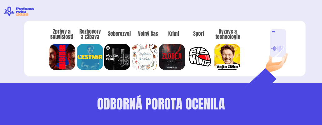 Podcast Roku Podcast roku 2025| České podcasty